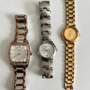 3 Ladies' Watches - Kenneth Cole and Seiko